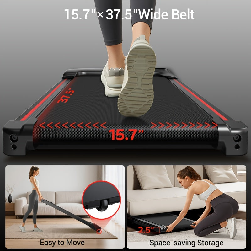 Loopband – Wandelband – Walking Pad – Treadmill – Hometrainer – 2,5 PK Motor – Inklapbaar met 5% Hellingshoek