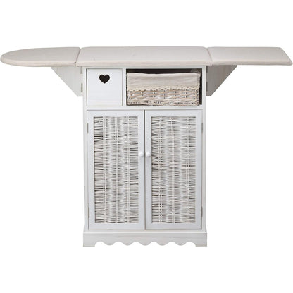 Strijkplank – Strijktafel – Strijkoppervlak – Mouwplank – Inklapbaar – Verstelbare Zijflappen – Houten Materiaal – Compleet Gemonteerd