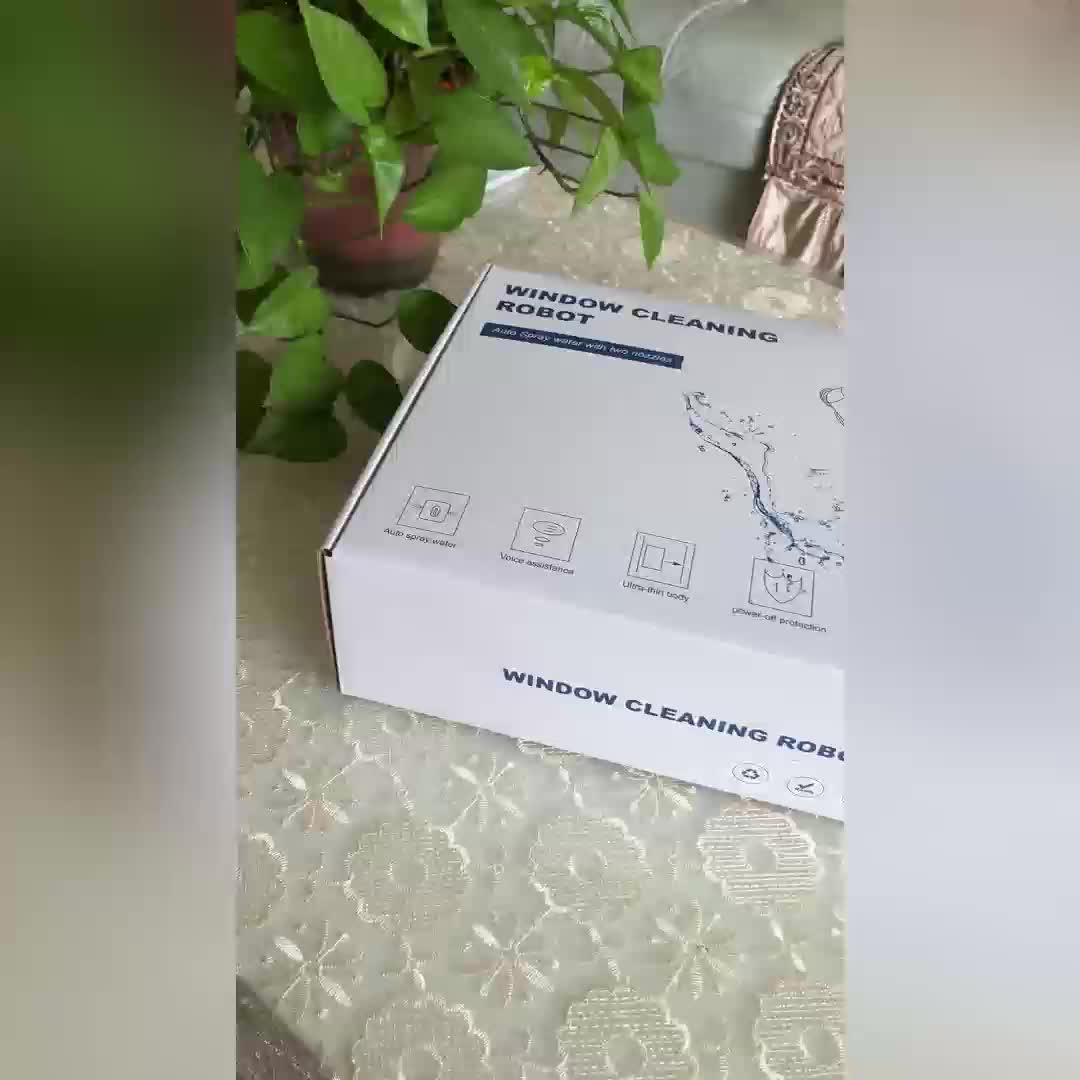 Raamwasrobot – Ramenreiniger – Glasreiniger – Automatische Ramenwisser – Slimme Ramenrobot – Draadloos Oplaadbaar – Stil Geluid 65dB