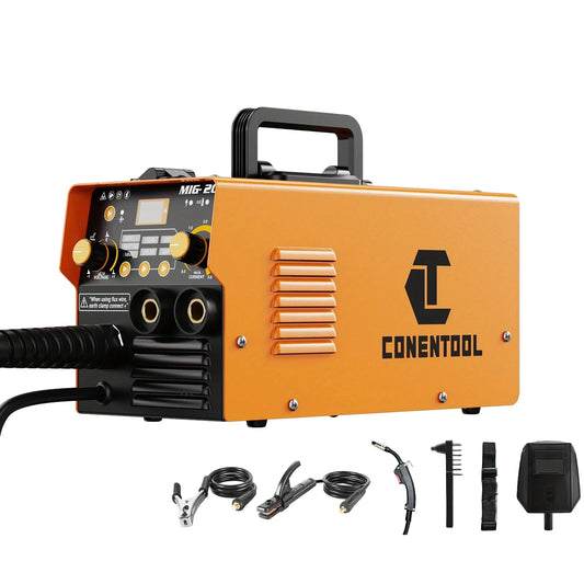 3-in-1 Lasapparaat – MIG Lasmachine – TIG Welder – MMA Lasmachine – Industrie Lasapparaat – 200A Krachtige Lasstroom – Complete Set Met Accessoires