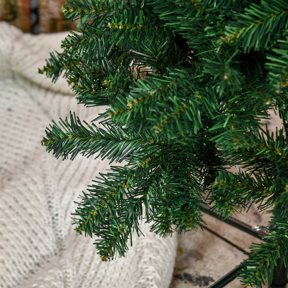 Kunstkerstboom – Nepboom – Kerstboom – Kunstboom – Dennenboom – 2,1 Meter Hoog – Groen PVC Met 631 Takken