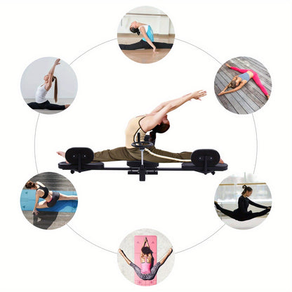 Spiervervoerder – Beenstretcher – Spiertrainer – Stretchapparaat – Flexibiliteitstrainer – Verstelbaar Tot 180° – Stevig Stalen Frame