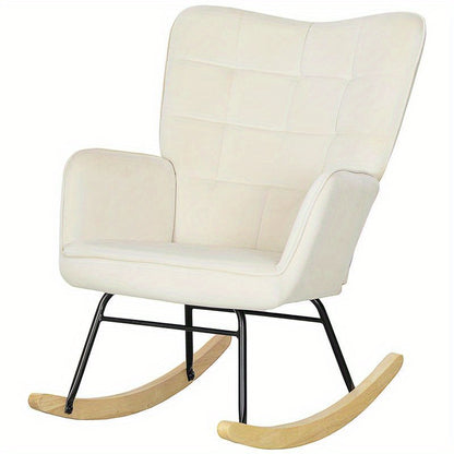 Loungestoel – Relaxstoel – Fauteuil – Draaistoel – Zitstoel – Ergonomisch Ontwerp – Massief Beukenhout Frame