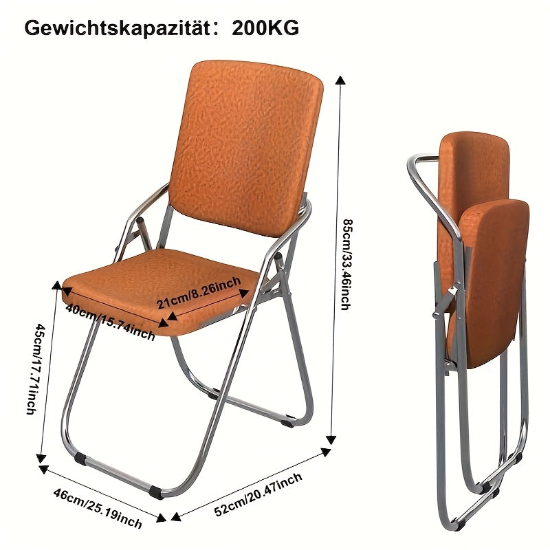 Eetkamerstoel – Kuipstoel – Armstoel – Stoel – Designstoel – Ergonomisch Memory Foam – PU Kunstleer Met Chroomonderstel