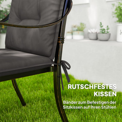 Bootstoelen – Bootstoelenset – Vouwstoelen – Lage Rugstoelen – Watersportstoelen – Waterbestendig PVC Leer – Dikke Schuimkussens