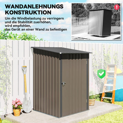 Buitenschuur – Tuinhuisje – Tuinberging – Opbergschuur – Metaalopslag – Weerbestendig – Eenvoudig Demontabel