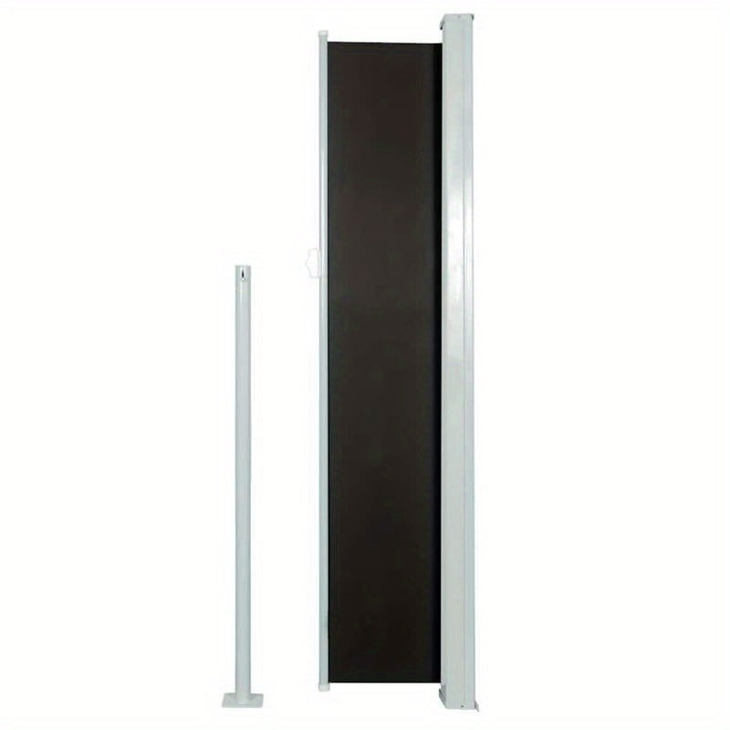 Tuinscherm – Privacyscherm – Balkonscherm – Windscherm – Uittrekbaar – 160x500 cm – Weerbestendig Zwart Doek