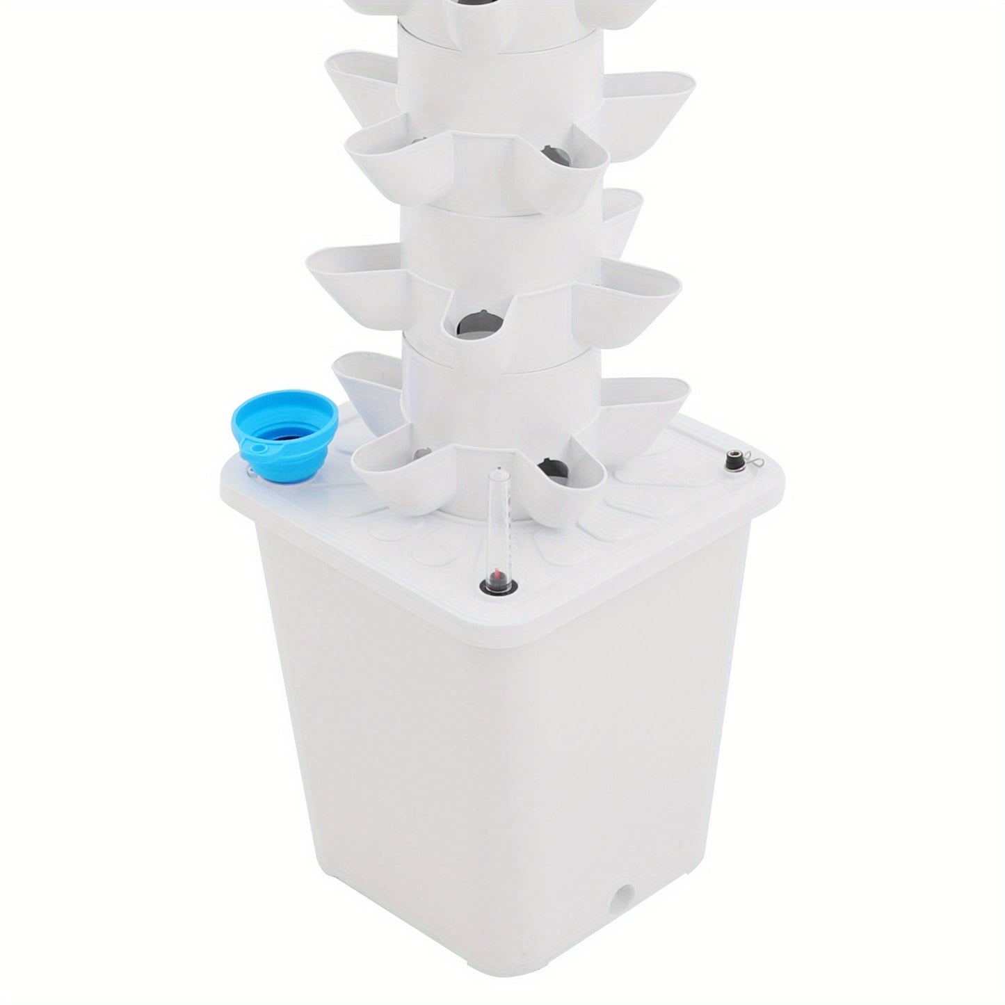 Hydroponische Kweektoren – Verticale Moestuin – Hydrocultuur Systeem – Plantentoren – Groeitoren – 9 Lagen Met 45 Plantgaten – Waterpomp Met 10L Tank – Compact Ruimtebesparend