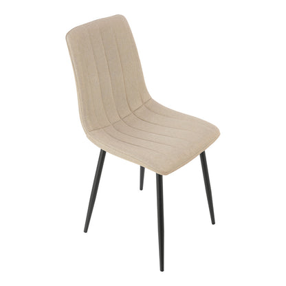 Eetkamerstoelen – Stoelen – Kuipstoelen – Eettafelstoelen – Keukenstoelen – Gestoffeerd – Stalen Onderstel – Set van 4 – Max 120 kg draaggewicht