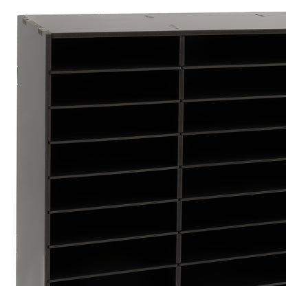 Documenthouder – Documenten Organizer – Vakkenkast – Archiefkast – Bureau Organizer – 36 Vakken – Stevig PVC Board – Draagvermogen 80 kg – Zwart