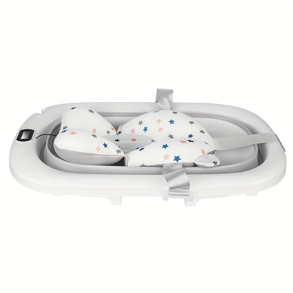 Hondenbadkuip – Opvouwbaar Huisdierenbad – Draagbaar Hondenbad – Badkuip Met Afvoerklep – Wasmand – Ruimtebesparend – 76x45x18 cm – Stevig Waterafstotend PP-Materiaal - Grijs