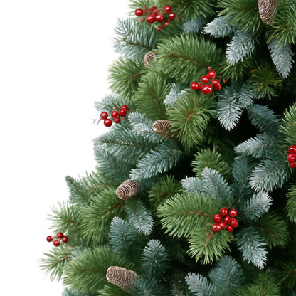 Kerstboom – Kunstkerstboom – Nepspar – Sneeuwboom – Dennenboom – 180 cm Hoog – Brandwerend PVC en PP
