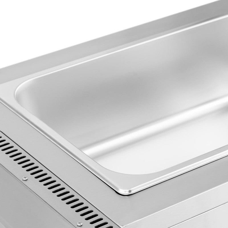 Gasketel – Gaswaterverwarmer – Gasboiler – Gasverwarmer – Gasverwarming – 3300 W Vermogen – Compatibel Met GN 1/1 Containers