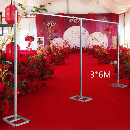 Backdrop Frame – Gordijnframe – Podiumframe – Fotostudio Frame – Curtain Stand – 6 Meter Breed – Duurzaam Metaal