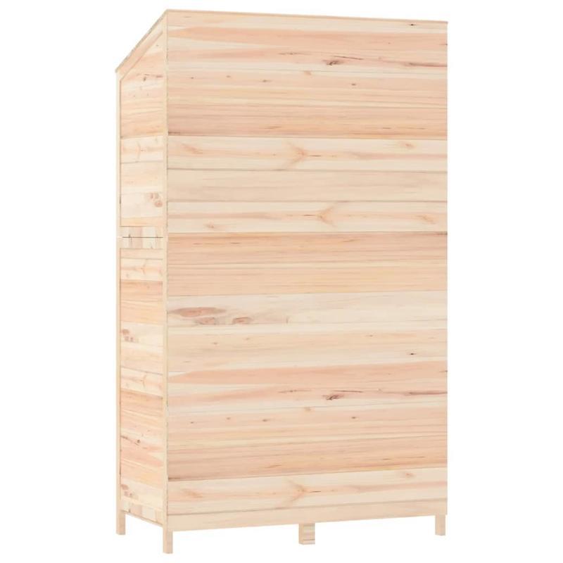 Tuinhuisje – Buitenschuur – Tuinschuur – Berging – Opberghuis – Massief Vurenhout – 102x52x174,5 cm – Weerbestendig Design
