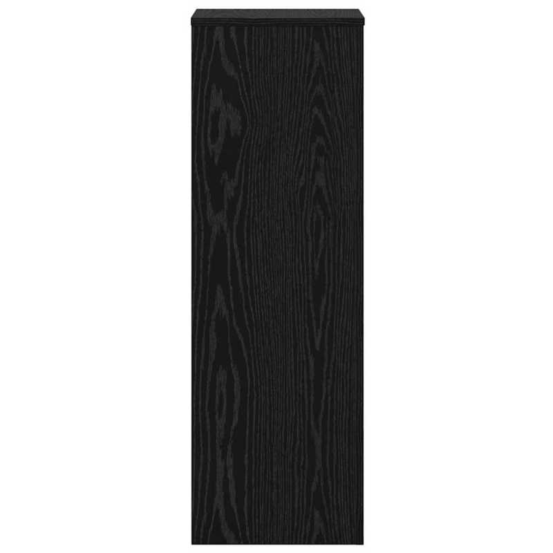 Plantenstandaard – Plantenhouder – Plantentafel – Bloemenrek – Bloempotstandaard – Zwart Eikenhout – 33x33x100 cm – Modern Design – Duurzaam & Robuust