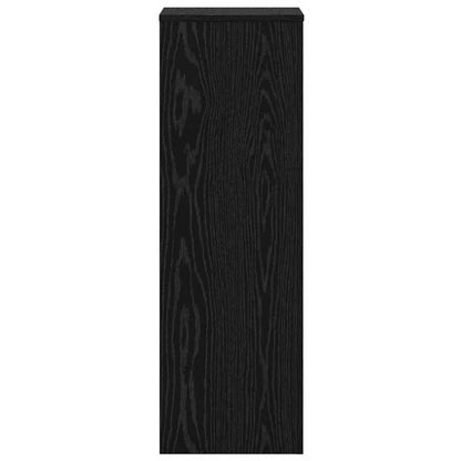 Plantenstandaard – Plantenhouder – Plantentafel – Bloemenrek – Bloempotstandaard – Zwart Eikenhout – 33x33x100 cm – Modern Design – Duurzaam & Robuust
