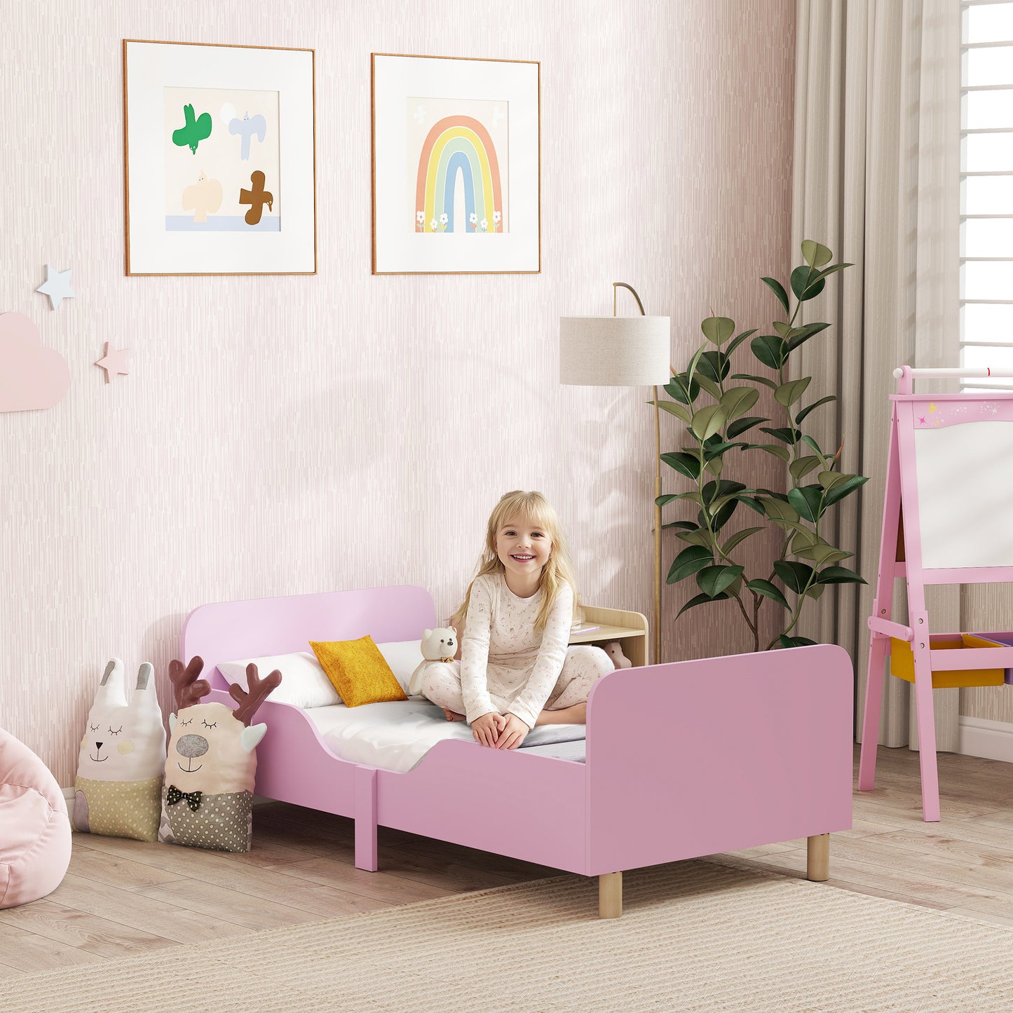 Eettafelset – Bartafelset – Keukentafel – Bistroset – Compacte Eetcorner – Variant Oak – Ruimtebesparend Ontwerp – Duurzaam Zwart Metaal