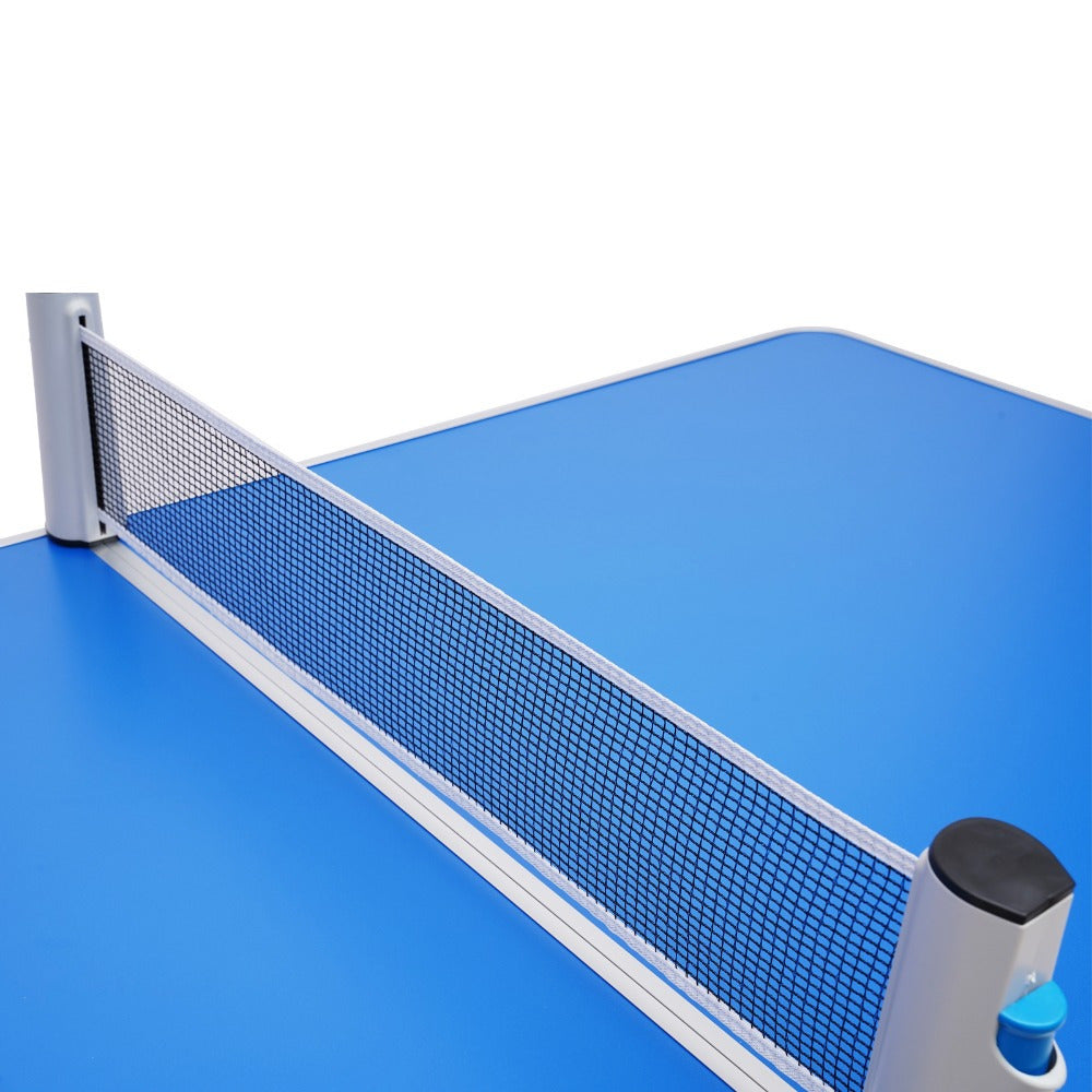 Tafeltennistafel – Pingpongtafel – Opvouwbare Tafel – Indoor Tafel – Outdoor Tafel – Draagbaar & Compact – MDF Blad & Aluminium Frame