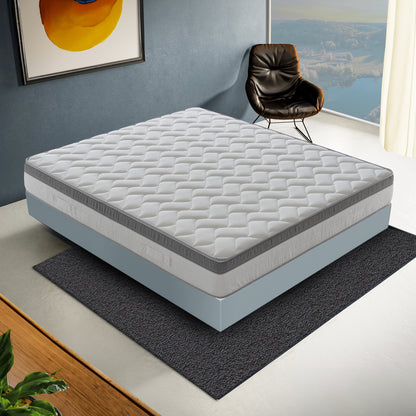 Traagschuim Matras – Memory Foam Matras – Comfort Matras – Orthopedisch Matras – 80x200 cm – Medium Stevig 8/10 – 26 cm Hoogte & Afneembare Wasbare Hoes