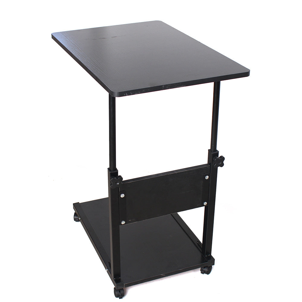 Salon Trolley – Mobiele Werktafel – Verstelbare Trolley – Nagelwagen – Pedicure Tafel – Verstelbare Hoogte 55-80 cm – Stevig Carbonstalen Frame