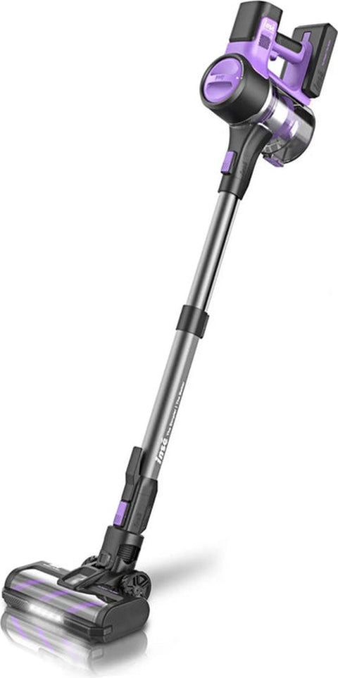 Draadloze Stofzuiger - Handstofzuiger met Steel - Zakloze Stofzuiger - Afneembare Kruimelzuiger - Draadloze Steelstofzuiger - 26000pa - 3-Snelheden