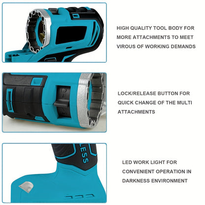 Multifunctionele 5-In-1 Tuingereedschapset – Tuingereedschap – Tuinset – Tuinklussen – Snoeien – 4000 MAh Lithiumbatterij – Lichtgewicht Ontwerp