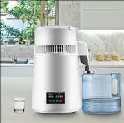 Waterdestilleerder - Zuiver Water Maken - Automatisch Distilleerketel -Filteren 1 L/U - 750W - 304 Roestvrij staal - Wit