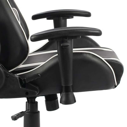 Gaming Stoel – Bureau Stoel – Gamestoel – Werkstoel – Witte Kleur – Ergonomisch Ontwerp – Verstelbare Zit- En Armleuning
