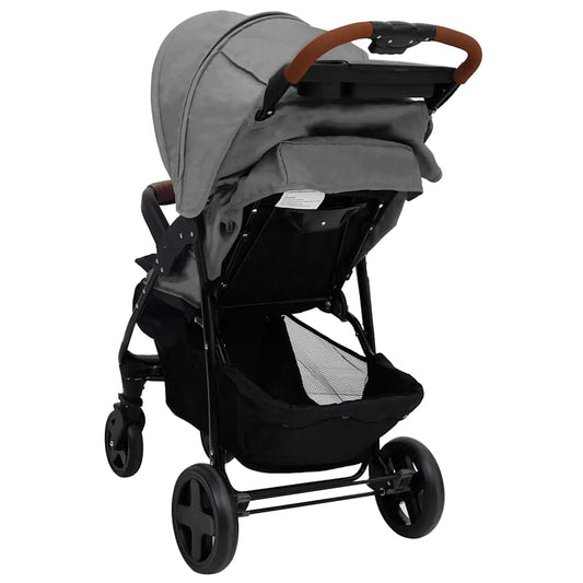 Buggy – Babybuggy – Plooibuggy – Wandelwagen – Reisbuggy – Stalen Frame – Inklapbaar & Lichtgewicht – 3-in-1 Met Autostoel