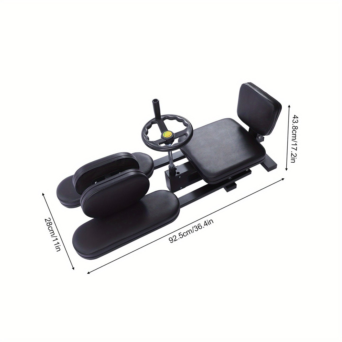 Spiervervoerder – Beenstretcher – Spiertrainer – Stretchapparaat – Flexibiliteitstrainer – Verstelbaar Tot 180° – Stevig Stalen Frame