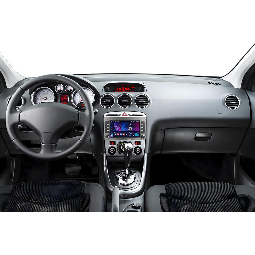 Android Autoradio – Multimedia Speler – Navigatiesysteem – Touchscreen Radio – 7 Inch Display – Draadloos CarPlay & Android Auto – Inclusief AHD Achteruitrijcamera & Microfoon