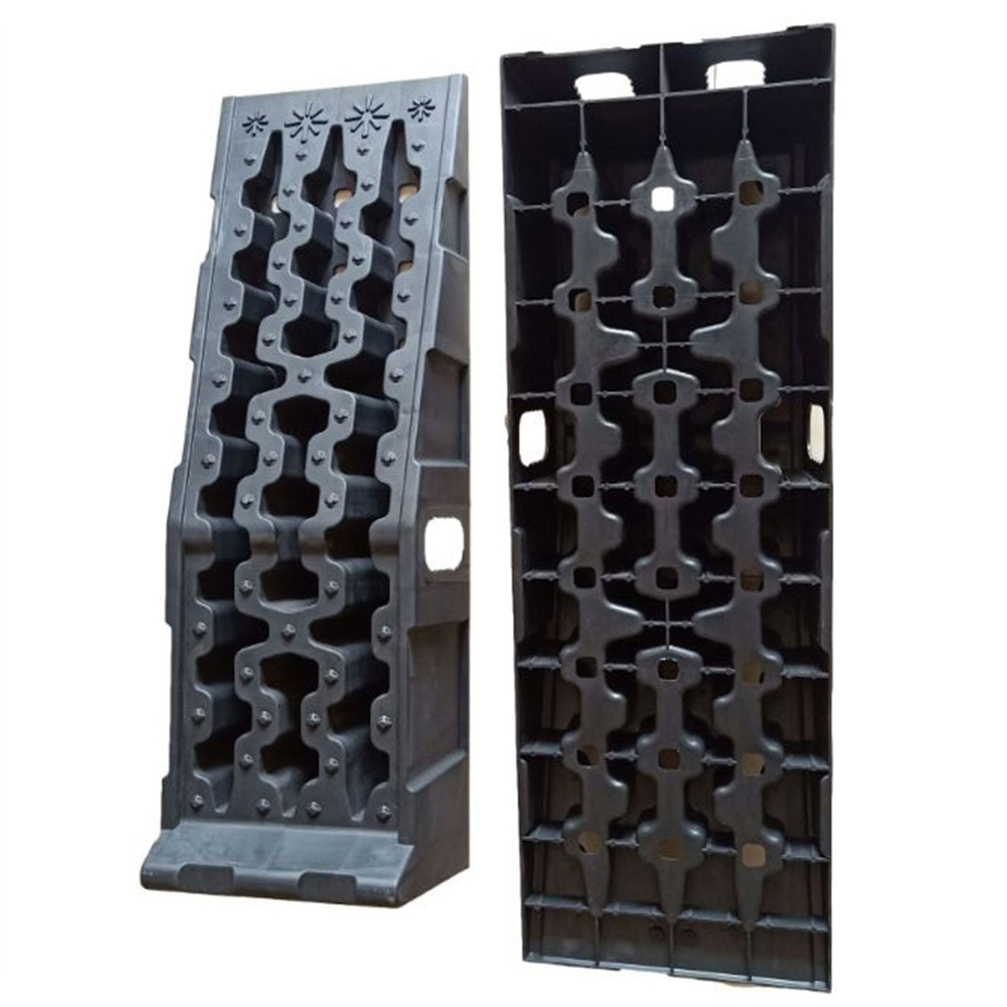 Autobruggen – Autohefbruggen – Opritten – Ramps – Verhoger – Kunststof PP – Slipvast Oppervlak – 7257 kg Draagvermogen