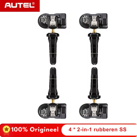Autel - Bandenspanningsmeter - Bandenspanningsmeter - Drukmeter - Rubber - Bandenreparatiegereedschap - Scannerprogrammering