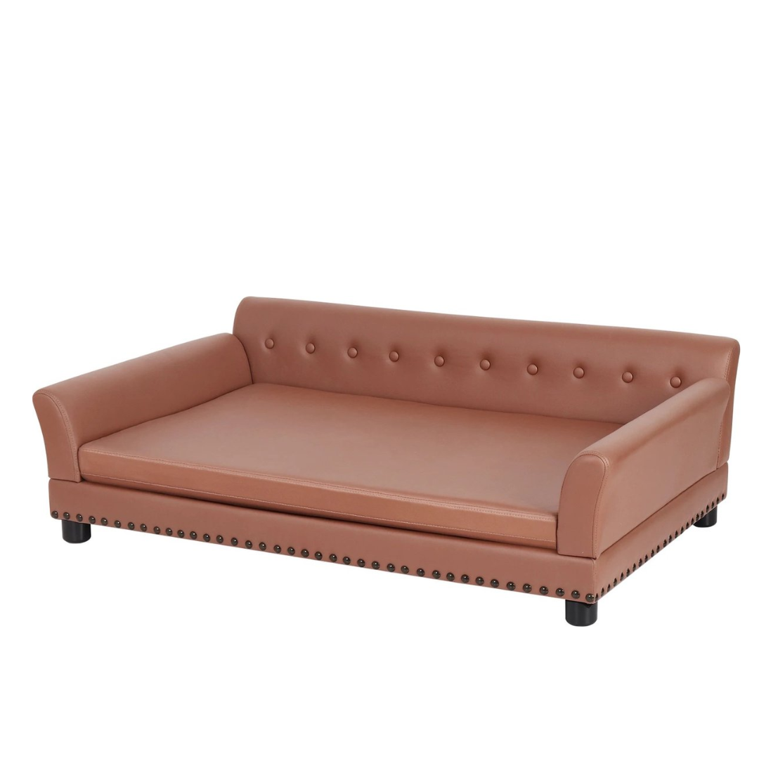 Huisdier slaapbank - Bingopaw - Waterdicht sofa-type honden bed- Huisdier knuffel lounge bed - Met afneembaar kussen - XL - 120 x 78
