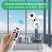 Robot glazenwasser - Raamrobot - Elektrische glazenwasser - Raamreiniger - Ruitreiniger - Wit - Intelligente Ramenwasser