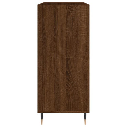 Platenspelerstandaard – Vinylmeubel – Platenkast – Audio Meubel – Bruin Eikenhout – Stevig Multiplex – 84,5x38x89 cm