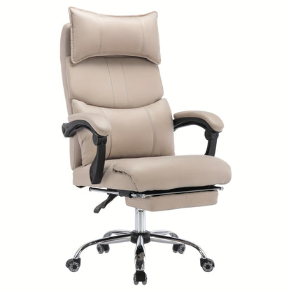 Gamingstoel – Gamestoel – Bureaustoel – Game Stoel – Vanity Chair – Verstelbare Zithoogte – PU Leder Met Metalen Frame