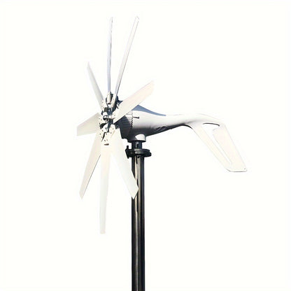 Horizontale Windturbine – 1000W Windgenerator – 48V - Thuisenergie – Kleinzakelijk – Laag Opstartwind – Robuuste Metalen Constructie - QUORE