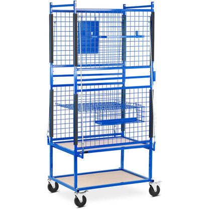 Trolley – Werkplaatswagen – Opbergtrolley – Rolkoffer – Carrosserietrolley – Stevige Stalen Constructie – Draagvermogen 220 kg