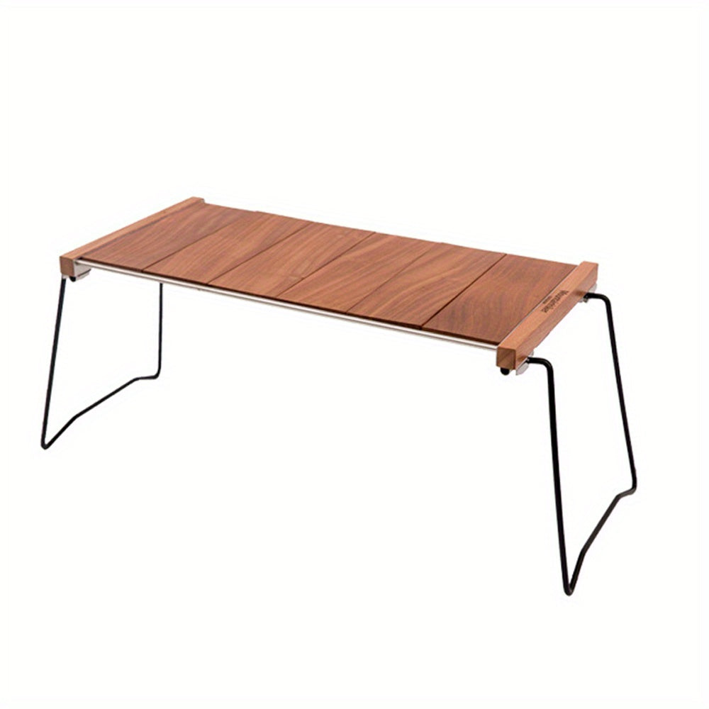 Campingtafel – Inklapbare Tafel – Outdoor Tafel – Picknicktafel – Vouwtafel – Modulair Ontwerp – Houten Tafelblad