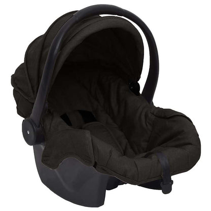 Kinderwagen – Buggy – Reiswieg – Babywagen – 3-in-1 Kinderwagen Anthraciet – Stalen Frame – 5-Punts Veiligheidsharnas
