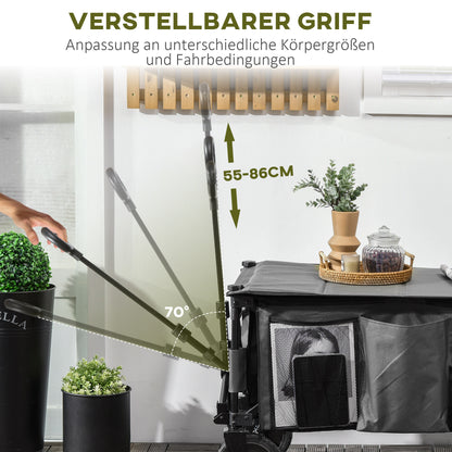 Kast – Opbergkast – Houten Kast – Tuinkast – Buitenkast – Dubbele Deuren – Weerbestendig Hout – 2 Schappen – Grijs – 74 x 43 x 88 cm