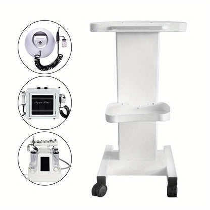 Schoonheidstrolley – Beautykoffer – Salonwagen – Manicurekar – Pedicuretrolley – Stevig Metalen Frame – Ergonomisch Handvat – Ruime Opbergruimte – Zonder Elektriciteit
