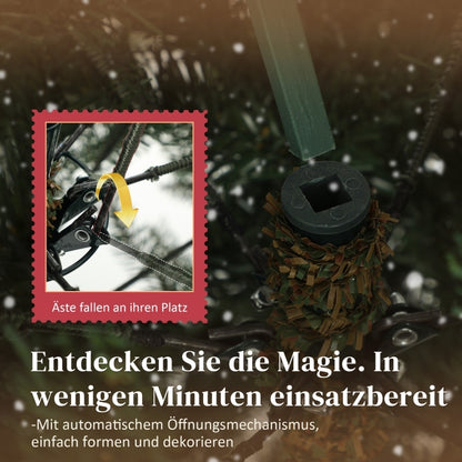 Kunstkerstboom – Nepkerstboom – Sierkerstboom – Kerstspar – Groene Boom – 180 cm Hoog – Brandvertragend Materiaal