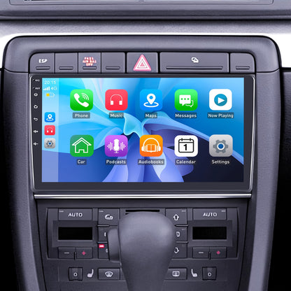Android Autoradio – Multimedia Speler – Auto Radio – 2 DIN Headunit – Touchscreen Navigatie – 9 Inch HD Display – Draadloze CarPlay & Android Auto – Inclusief Camera en Microfoon