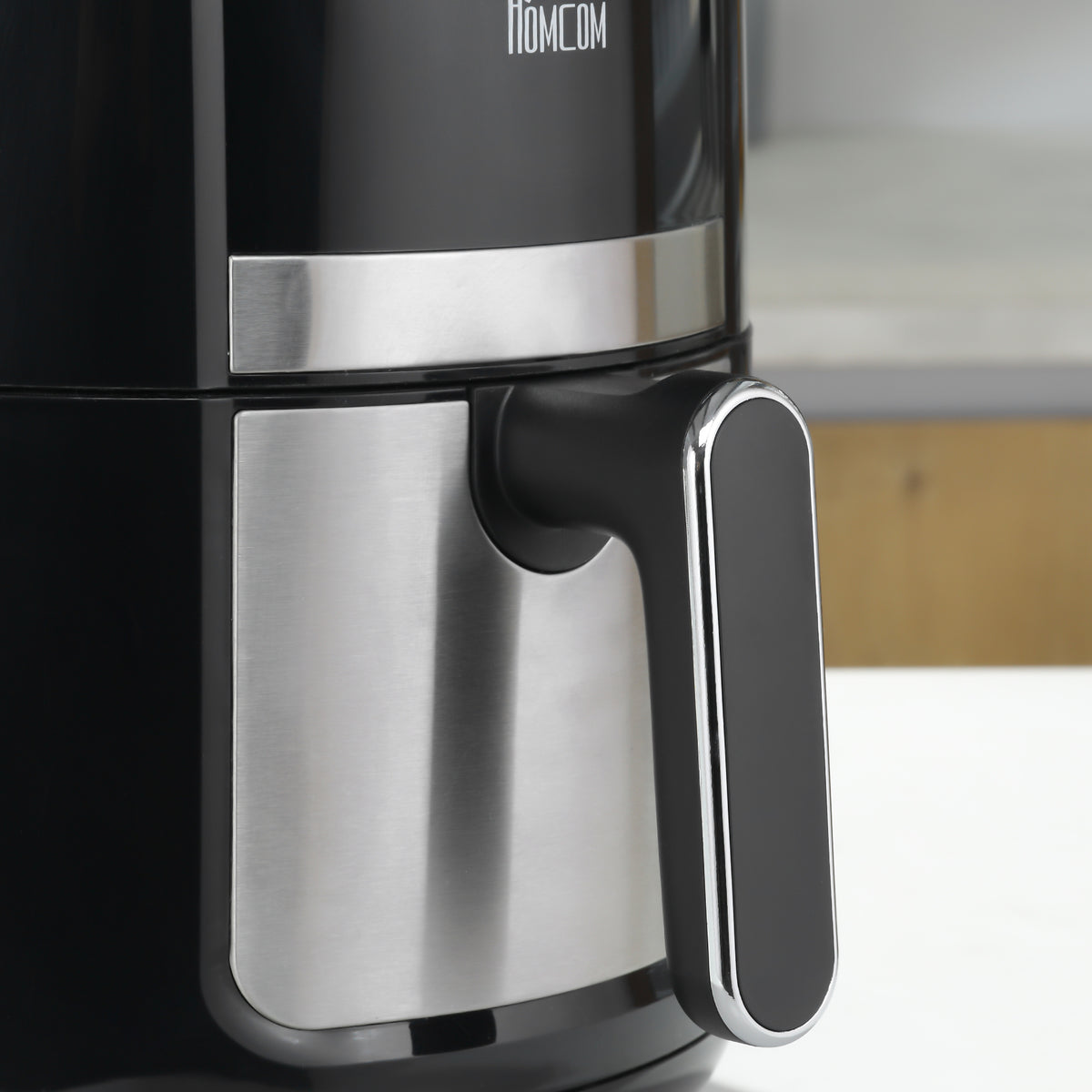 4L Heteluchtfriteuse – Airfryer – Luchtfriteuse – Friteuse Zonder Olie – Digitale Airfryer – 12 Voorinstellingen – Temperatuurinstelling 80-200°C – Antiaanbaklaag – Zwart