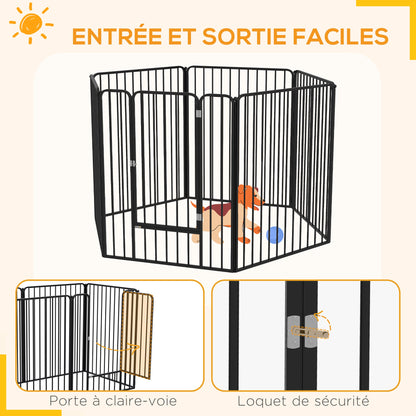 Hondenren – Puppyren – Hondenbench – Hondenkennel – Dierenren – Modulair Ontwerp – Epoxy Staal 100 cm Hoog