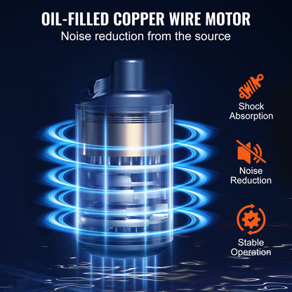 Afvoerpomp – Vuilwaterpomp – Dompelpomp – Wasmachinepomp – Afvalwaterpomp – 200W Vermogen – Corrosiebestendige Aluminium Behuizing
