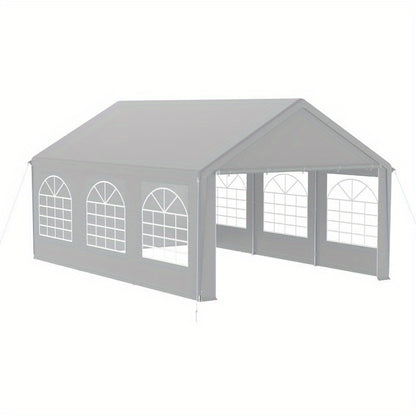 Partytent – Feesttent – Tuin Tent – Evenementen Tent – Gazebo – Verwijderbare Zijwanden – Stevig Met Koude- En Zonbescherming – 4x6 Meter